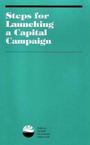 Front cover of Steps for launching a capital campaign by Thomas W. Safranek