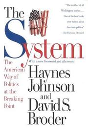 Cover of The system by Haynes Bonner Johnson