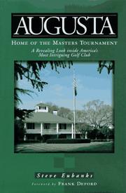 Cover of Augusta by Steve Eubanks