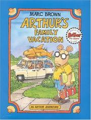 Front cover of Arthur's family vacation by Marc Brown