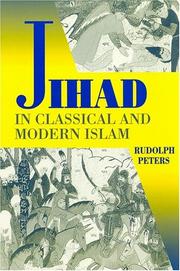 Front cover of Jihad In Classical And Modern Islam by Rudolph Peters
