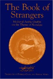 Cover of The book of strangers by Abū al-Faraj al-Iṣbahānī