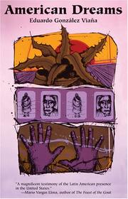 Front cover of American dreams by Eduardo Gonzalez Viana