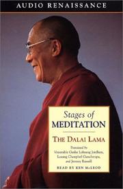 Cover of Stages of Meditation by His Holiness Tenzin Gyatso the XIV Dalai Lama