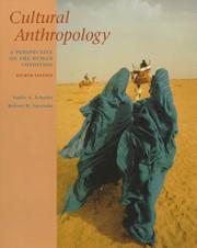 Cover of Cultural anthropology by Emily A. Schultz