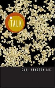 Cover of Talk by Carl Hancock Rux