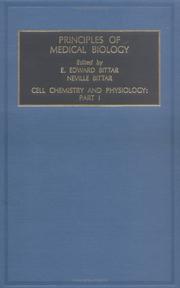 Cover of Cell chemistry and physiology by E. Edward Bittar