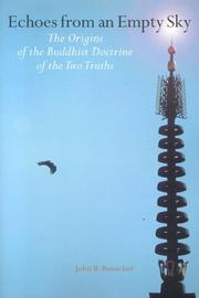 Cover of Echoes from an Empty Sky by John B. Buescher