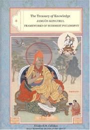 Front cover of The Treasury of Knowledge, Book 6, Part 3 by Jamgon Taye