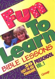 Cover of Fun-to-learn Bible lessons by Nancy Paulson