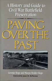 Front cover of Paving over the past by Georgie Boge