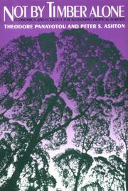 Front cover of Not by timber alone by Todor Panaĭotov