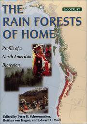 Front cover of The rain forests of home by Peter K. Schoonmaker