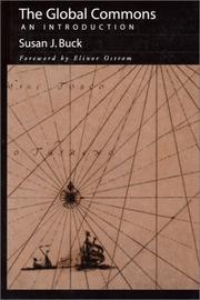Cover of The global commons by Susan J. Buck