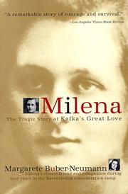 Front cover of Milena - Kafkas Freundin by Margarete Buber-Neumann