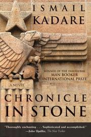 Cover of Chronicle in Stone by Ismail Kadare
