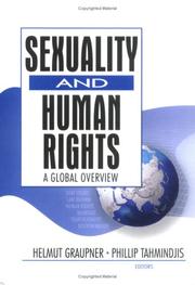 Cover of Sexuality and human rights by International Bar Association. Conference