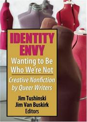 Cover of Identity envy by Jim Tushinski
