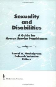 Cover of Sexuality and Disabilities by Unknown