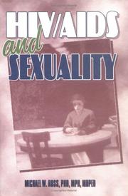 Cover of HIV/AIDS and Sexuality by Michael W. Ross