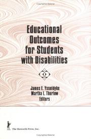 Cover of Educational outcomes for students with disabilities by James E. Ysseldyke