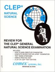Front cover of Review For the CLEP Natural Science Examination by James R. A. Frendak