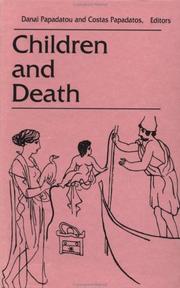 Front cover of Children and death by Danai Papadatou