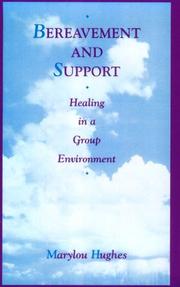 Front cover of Bereavement and support by Marylou Hughes