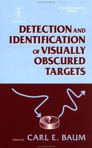 Front cover of Detection And Identification Of Visually Obscured Targets. Book & CD-ROM by Carl E. Baum