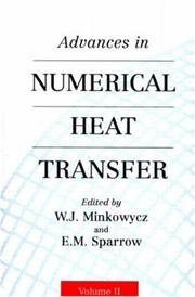 Front cover of Advances in Numerical Heat Transfer by W. Minkowycz
