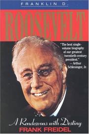 Cover of Franklin D. Roosevelt by Frank Burt Freidel