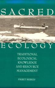 Cover of Sacred ecology by Fikret Berkes