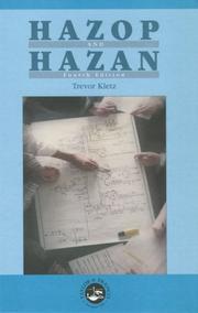 Front cover of Hazop and hazan by Trevor A. Kletz