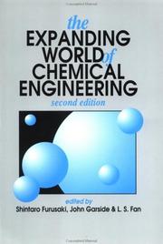 Front cover of The expanding world of chemical engineering by S. Furusaki