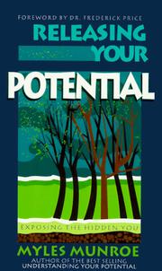 Cover of Releasing Your Potential by Myles Munroe