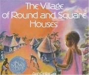 Cover of The village of round and square houses by Ann Grifalconi