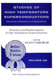 Cover of Chemistry and related aspects of high temperature superconductors by A. V. Narlikar