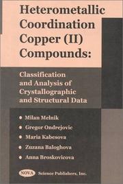 Front cover of Heterometallic coordination copper (II) compounds by Gregor Ondrejovic