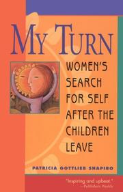 Front cover of My Turn by Patricia Gottlieb Shapiro