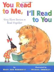 Front cover of Very short stories to read together by Mary Ann Hoberman