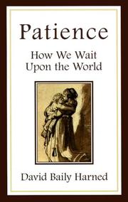 Cover of Patience by David Baily Harned
