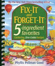 Front cover of Fix-it And Forget-it 5-ingredient Favorites by Phyllis Pellman Good