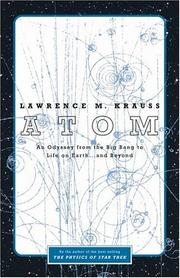 Cover of Atom by Lawrence Maxwell Krauss