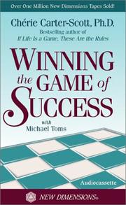 Front cover of Winning the Game of Success by Cherie Carter-Scott