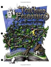 Front cover of Teaching economics using children's literature by Harlan R Day