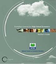 Cover of Capstone: Exemplary Lessons for High School Economics by Jane S. Lopus