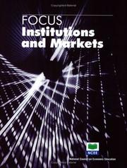 Front cover of Institutions and markets by Don R. Leet