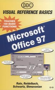 Front cover of Microsoft Office 97 by Diana Rain