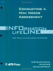 Cover of Conducting a Mini Needs Assessment by Kavita Gupta