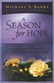 Front cover of A Season For Hope by Michael S. Barry